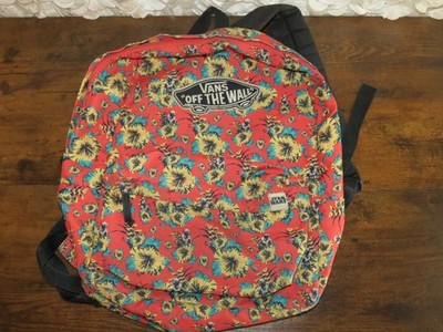 Vans Off The Wall Star Wars Aloha Yoda Backpack Limited Edition Bag Rare  FLAW