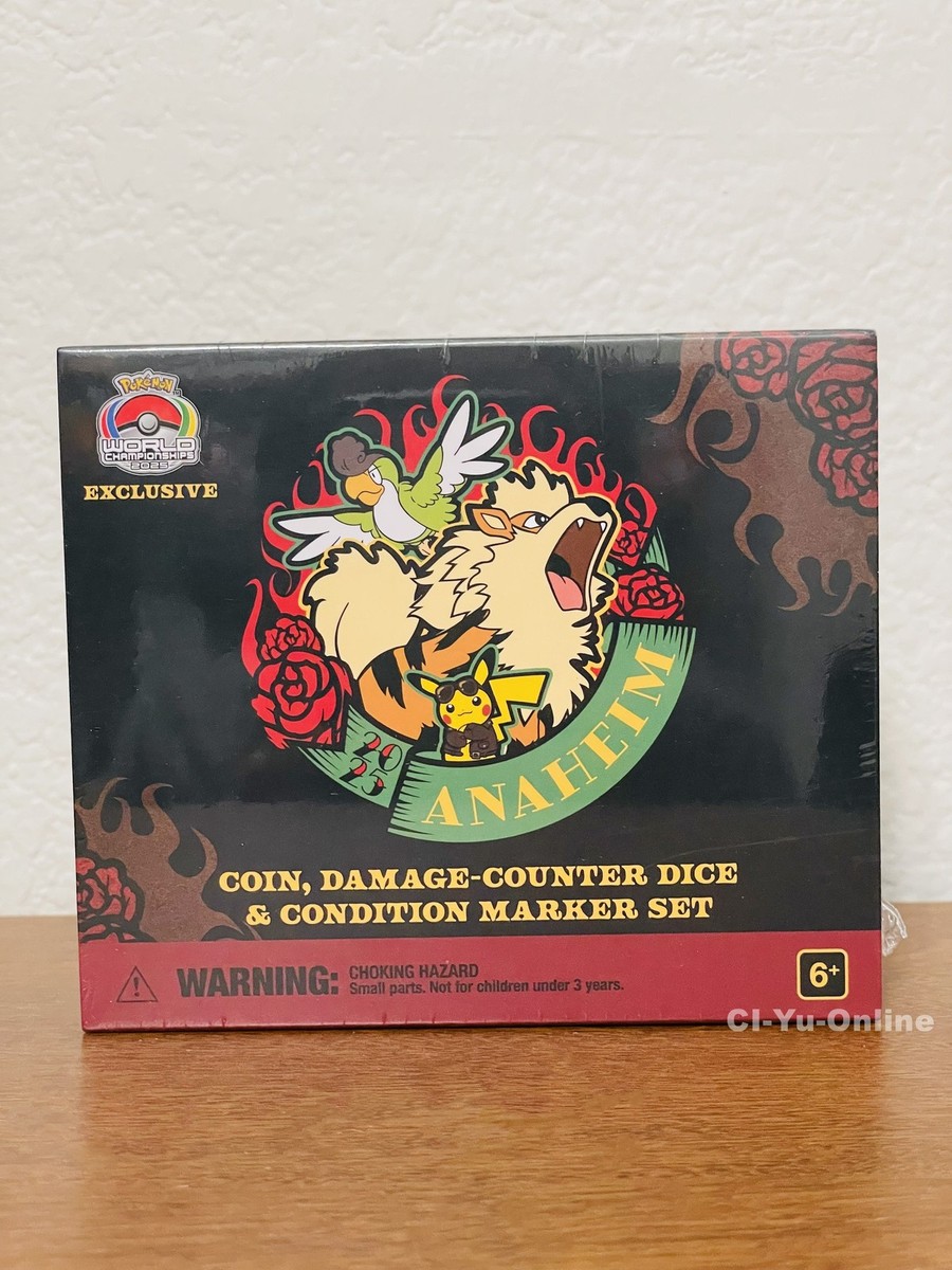 Pokemon World Championships 2025 Rockabilly Arcanine Coin Damage