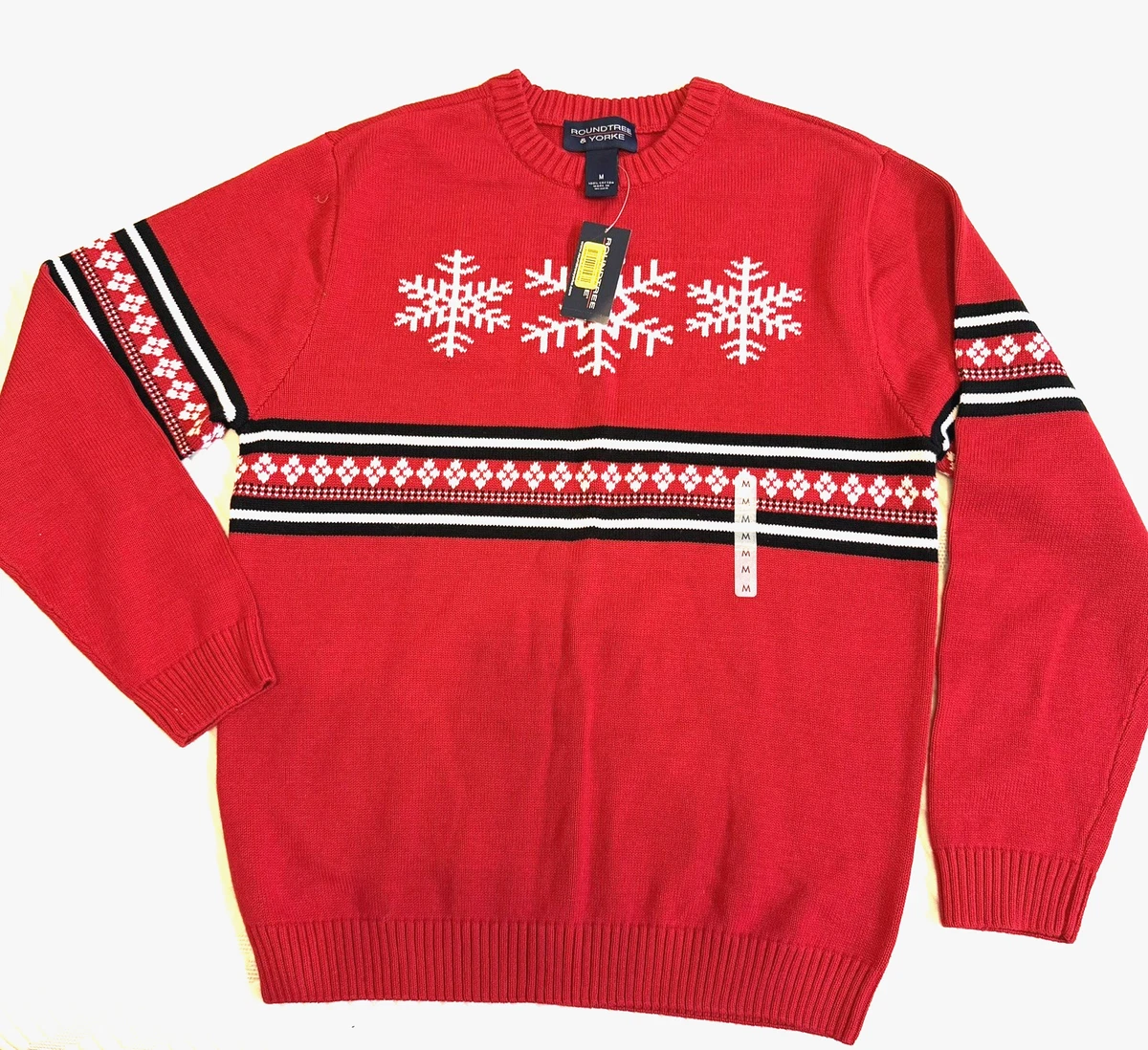 Roundtree & Yorke 100% Cotton Crewneck Sweaters for Men for sale 