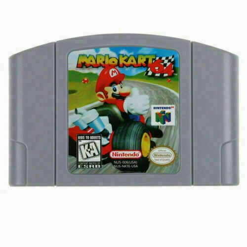 Mario Kart 64 N64 For Nintendo