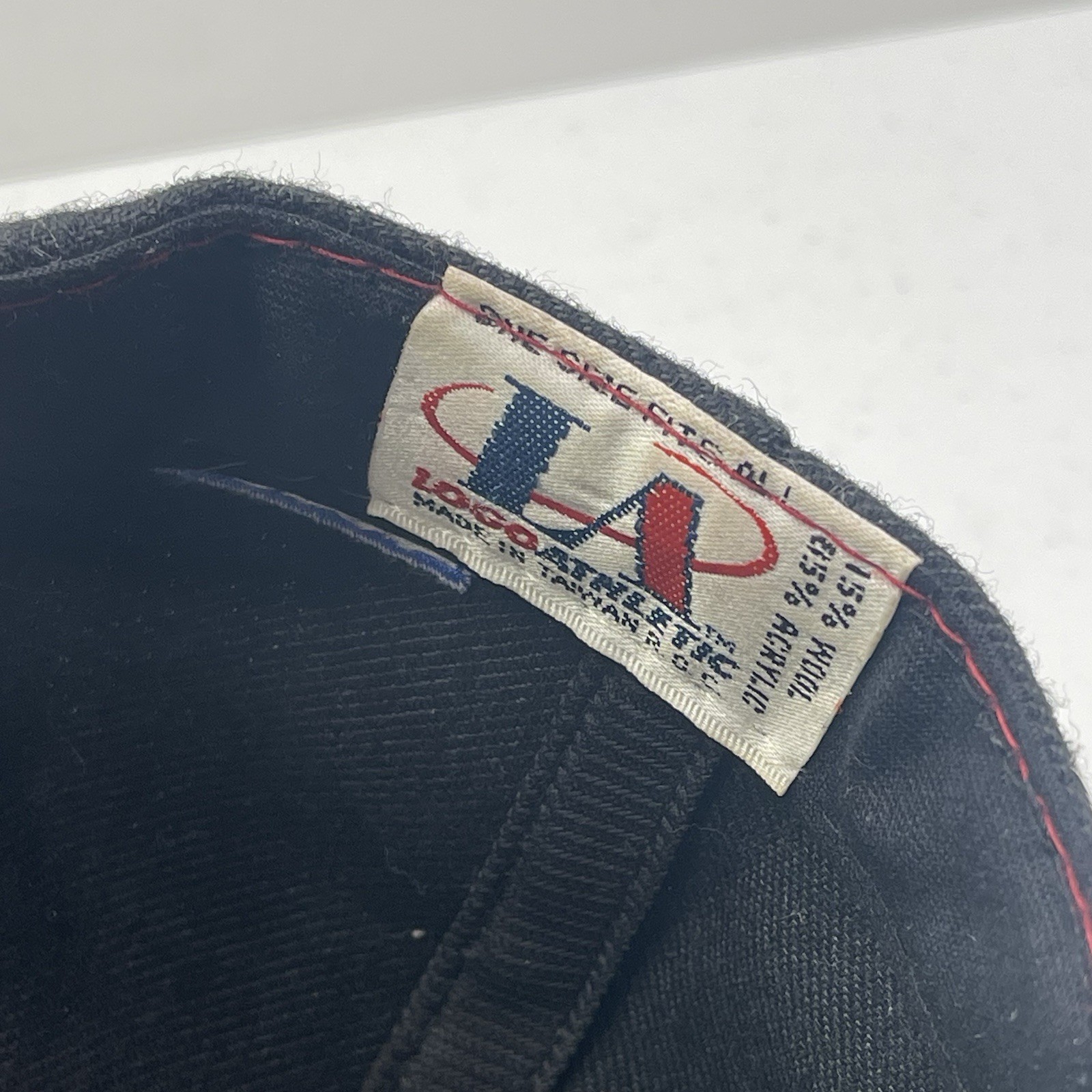 Vintage Washington Redskins Logo Athletic Sharktooth Snapback Hat Black Dome