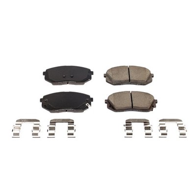 PowerStop Z17 Evolution Ceramic Brake Pads With Hardware