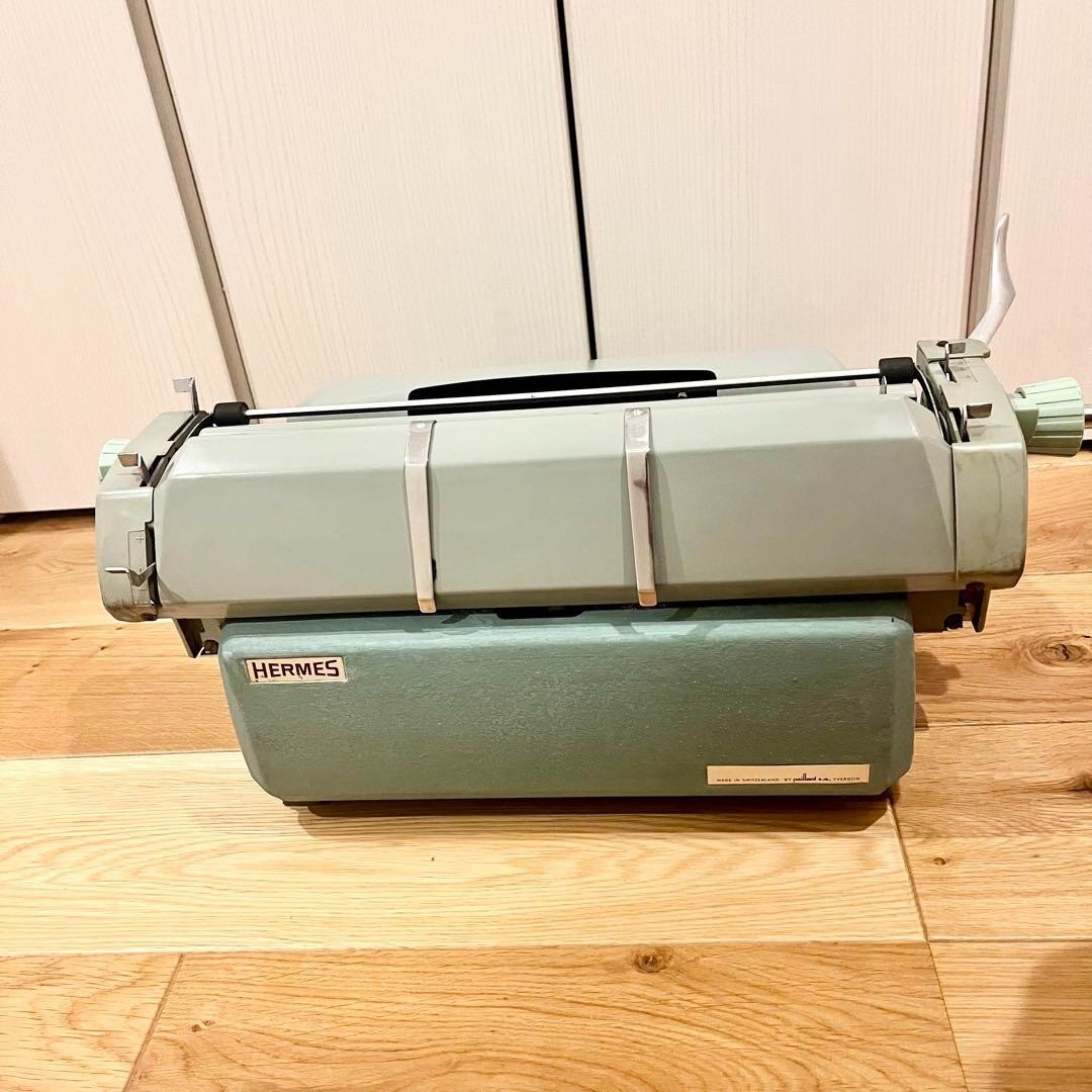 HERMES 9 Typewriter by Paillard Switzerland Vintage US TAX Includ