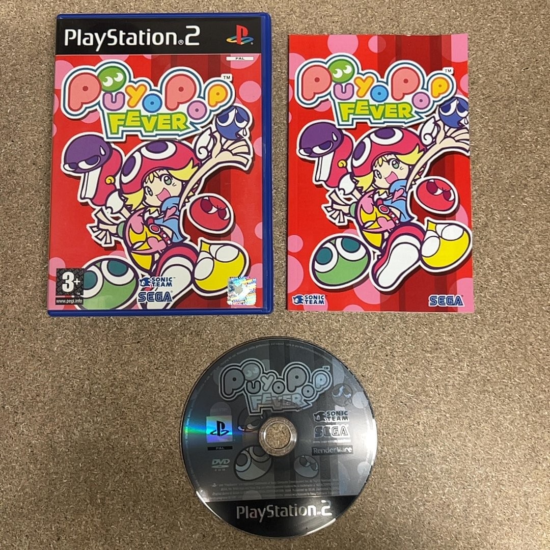 Puyo Pop™ Fever (PlayStation 2) [S-Grade, Complete & Tested]