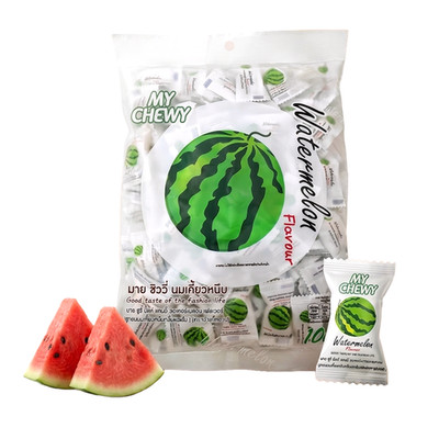 360g  My Chewy Milk Candy Watermelon Flavor (Approx. 100 pcs/pack)