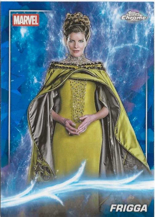 2025 Topps Chrome Sapphire Marvel Frigga Queen of Asgard 