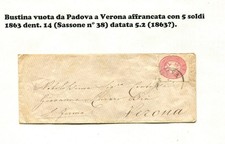 ASI03 - L.V. Veneto e provincia di Mantova - 5c 1863 - vedi foto -