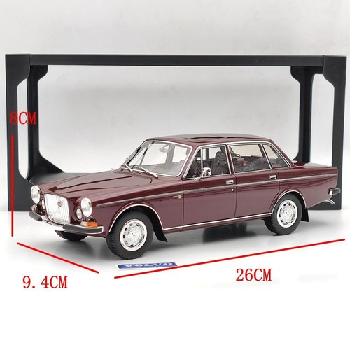 DNA Collectibles 1/18 Volvo 164 E 1972 DNA000158 Resin Model Car Limited Red - Foto 8 di 9