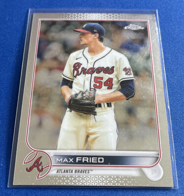 2022 Topps Chrome #75 Max Fried Atlanta Braves