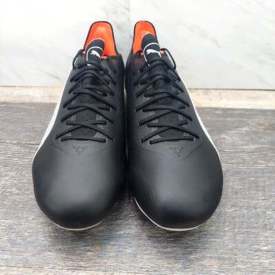 Puma King Ultimate FG/AG Black White Soccer Cleats 107563-01 Men's