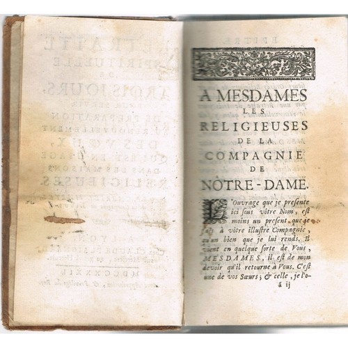 RETRAITE SPIRITUELLE de TROIS JOURS du R.P Gabriel MARTEL Édition Plaignard 1732 - Picture 6 of 11