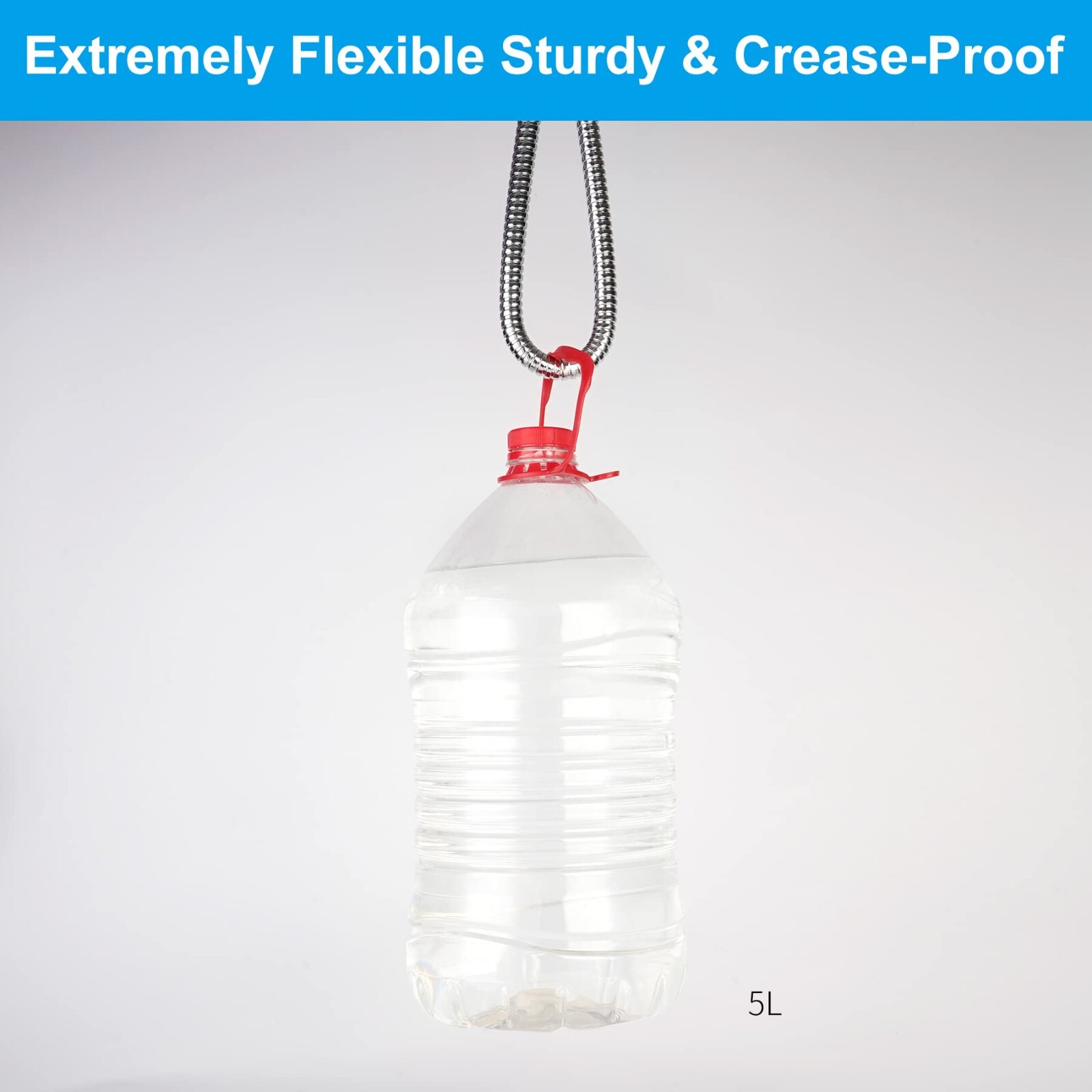 59/90in All Metal Shower Hose 1.5/2.3 meters Bathroom Handheld Shower Head Hose