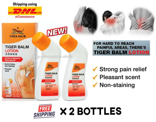 Loción Bálsamo Tigre Fuerte Alivio del Dolor Hombro Espalda Dolor 80 ml Paquete Múltiple NUEVO - Imagen 14 de 16