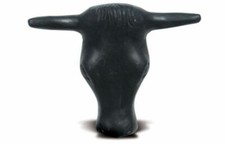 Roping Horns Young Steer Head w/ Spikes Portable Team Roping Rodeo Practice