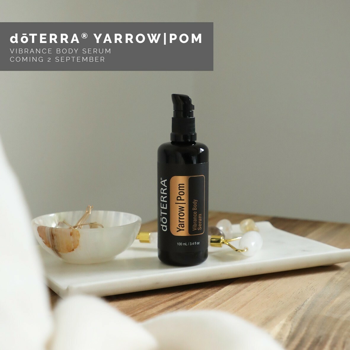 dōTERRA Yarrow|Pom 15ml セレニティ dōTERRA Yarrow|Pom 15ml セレニティ（Doterra Yarrow Pom