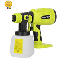 200W Cordless HVLP Paint Sprayer for Ryobi 18V ONE+, 4 Nozzles, 3 Patterns, 1000