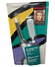 Vintage WINDMERE Hot Curling Iron With Brush - NEW SEALED