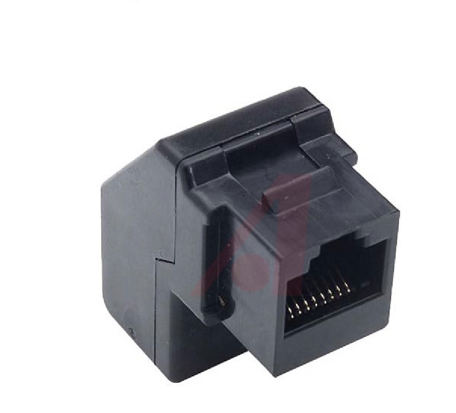 Lot of 3 UJ5T568 T568A/B Right Angle RJ45 Network Cable