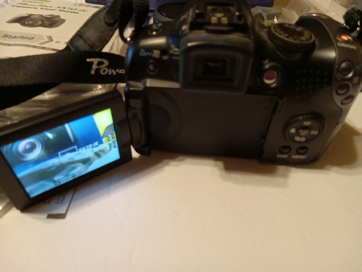 Canon Powershot SX10IS 10MP 20X Zoom, Includes Original Box TESTED