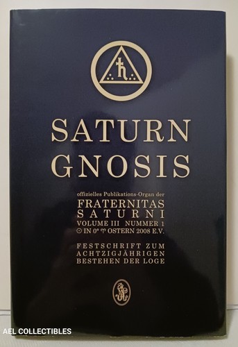 SATURN GNOSIS V. III N. 1 - Fraternitas Saturni - OCCULT Magick Brotherhood RARE