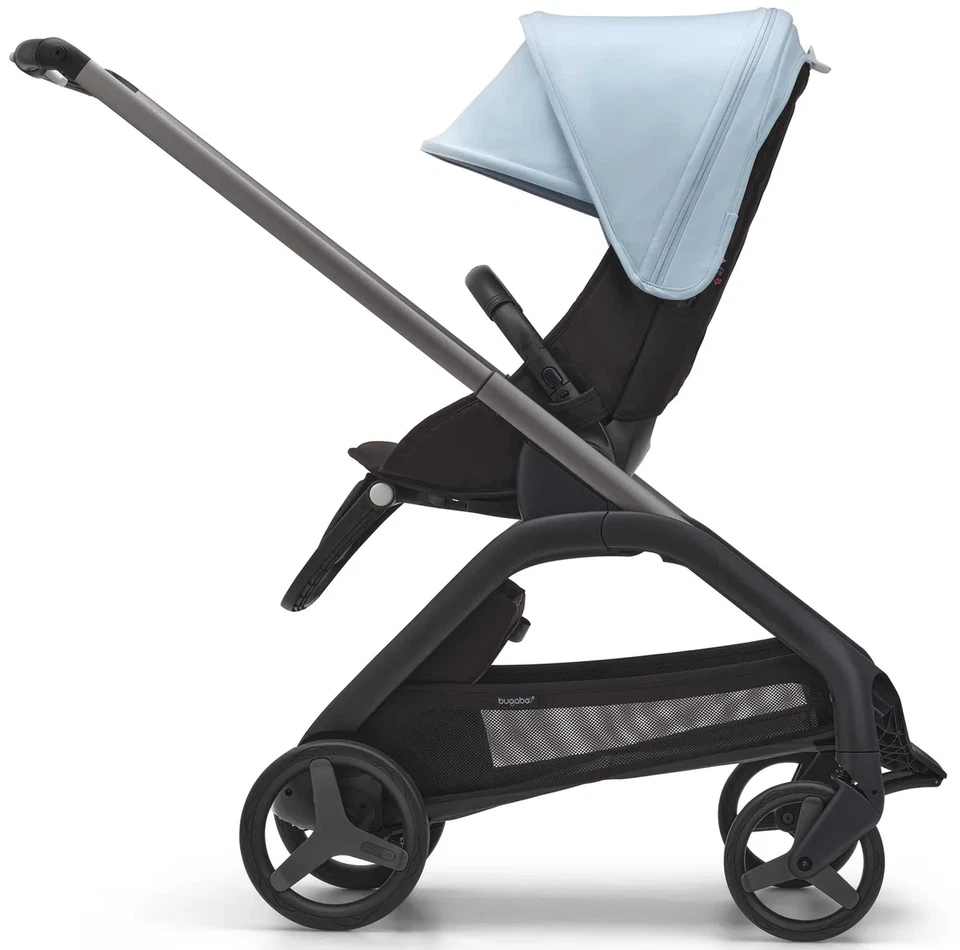 Bugaboo Dragonfly Complete Pushchair Graphite/Midnight Black/Skyline Blue - Image 2 of 4