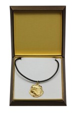 Brussels Griffon, Griffon Bruxellois I - Dog Collar In Gift Box, Gilded