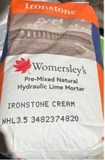 Womersleys Ironstone Heritage Lime Mortar Cream 25kg