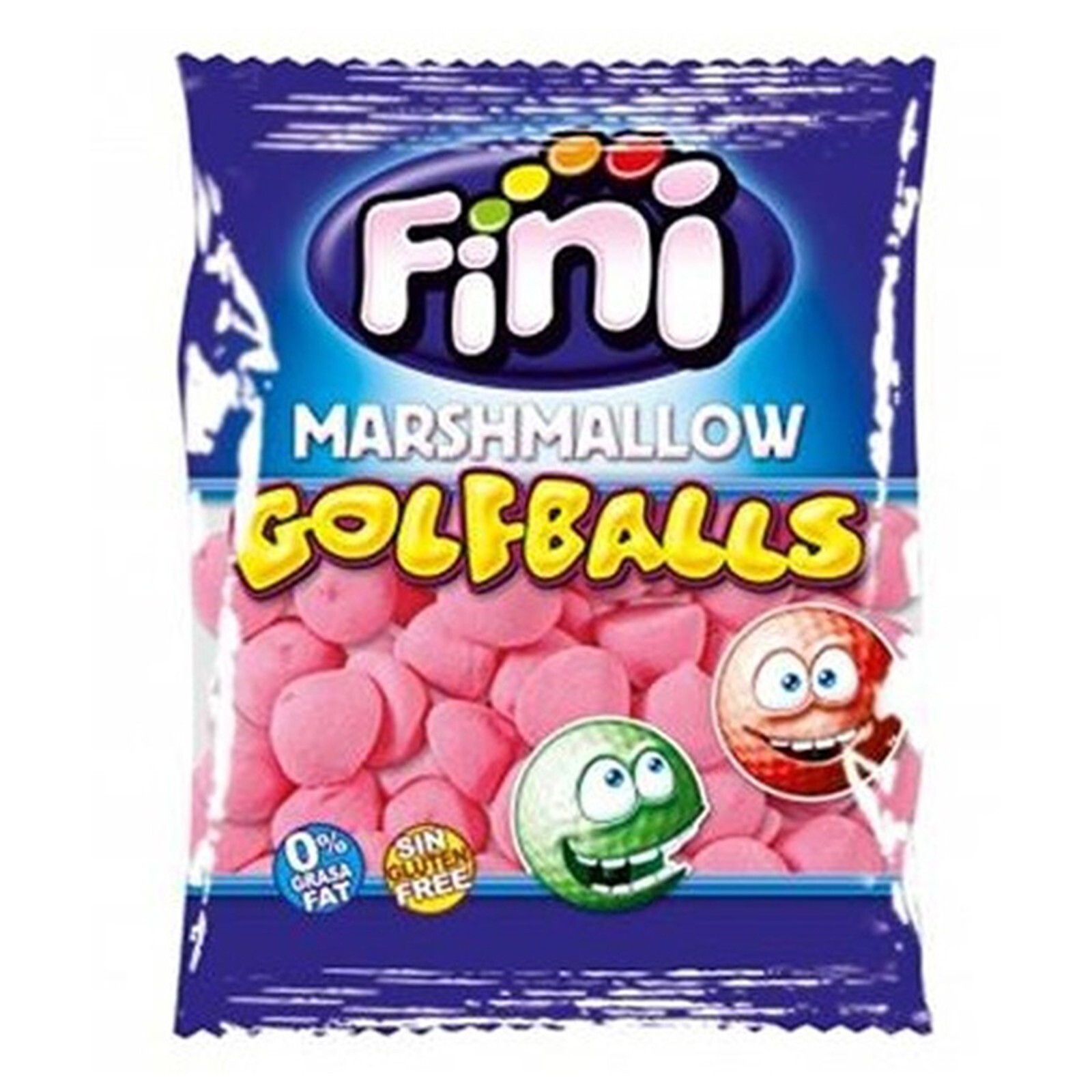 Fini Marshmallow Golf Balls Gusto Fragola Busta da 1 Kg