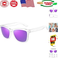 Stylish Polarized Sunglasses for Unisex - 99 UV Protection  Glare Reduction