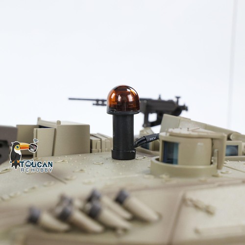 Henglong 1:16 7.0 PRO RTR Merkava IR BB RC Tank 3958-1 Metal Tracks Wheels - Picture 20 of 24