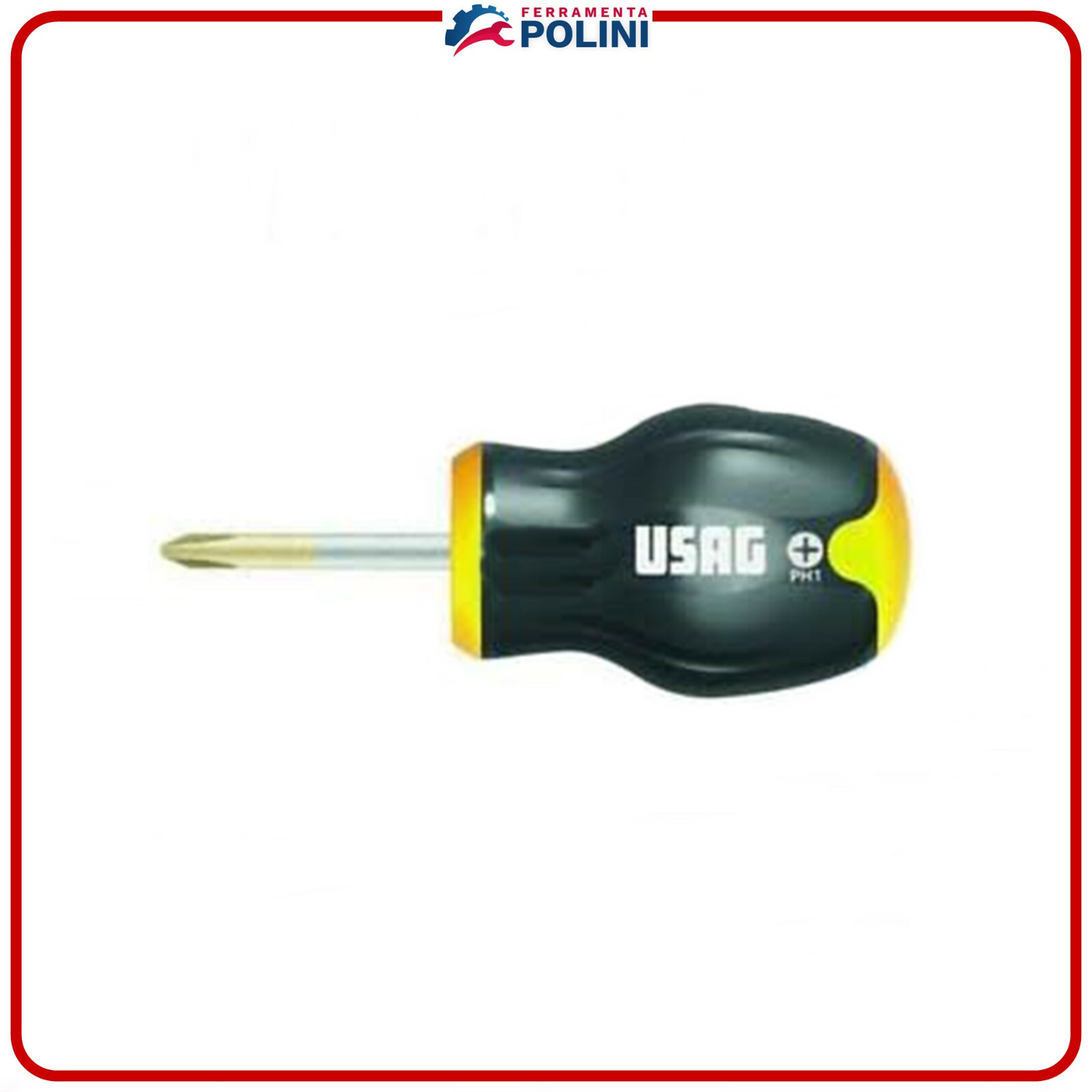 USAG 324 NPH 2x35 Giraviti corto per viti con impronta a croce PHILLIPS®