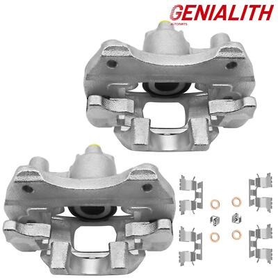 FWD Rear Left Right Brake Calipers Assembly Set for 2001-2003 Toyota Highlander
