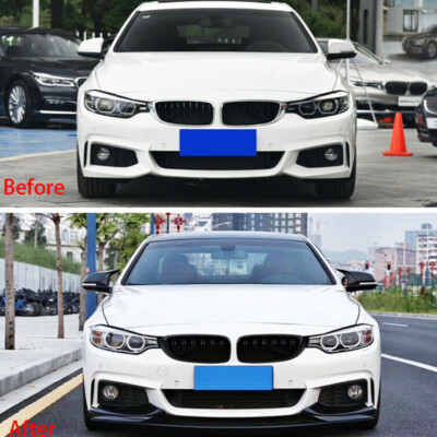 For 14-20 BMW F32 F33 F36 MSport Carbon Black Performance Front
