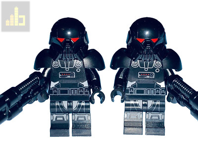 LEGO STAR WARS X2 DARK TROOPERS MIT WAFFEN (2022) - AUFGETEILT AUS SET 75324 - NEU