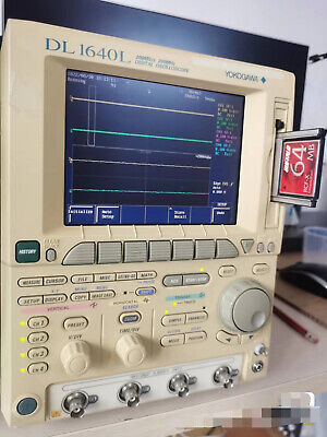 Yokogawa DL1640L 701620 200MS/s 200MHz Digital Oscilloscope Yokogawa DL1640L 701620 200MS/s 200MHz Digital Oscilloscope