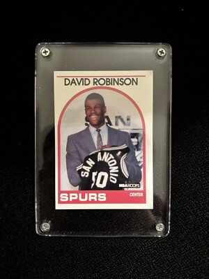 David Robinson Spurs Rookie Card (NBA Hoops)