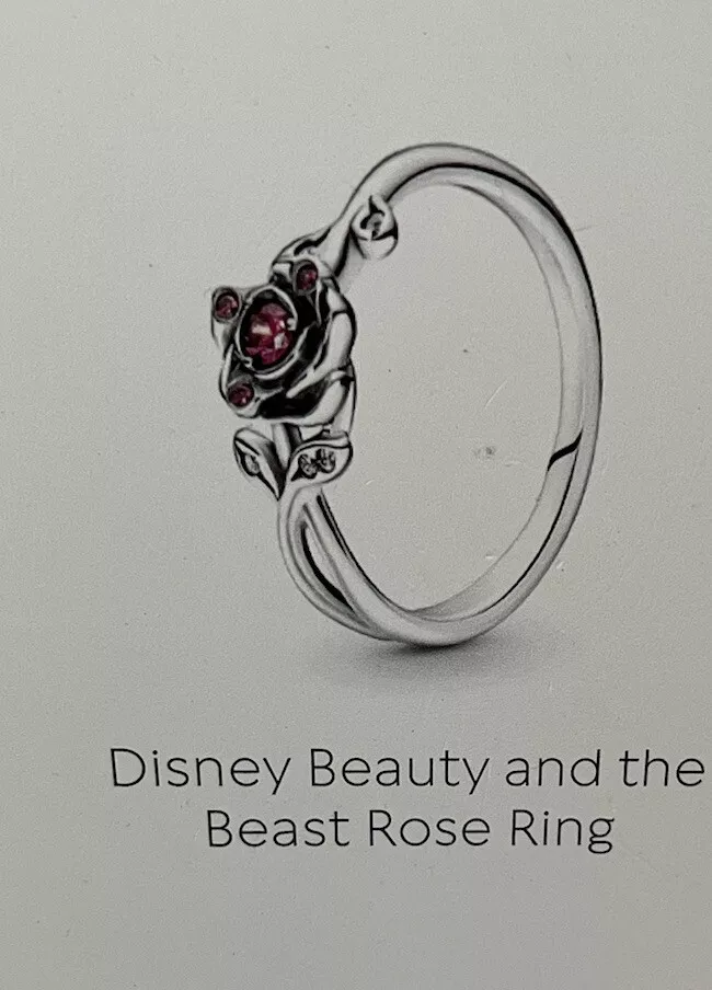 PANDORA : Disney Beauty and the Beast Rose Ring - Annies Hallmark