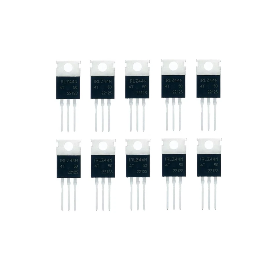 10 Stück IRLZ44N IRLZ44 PBF Leistungstransistor MOSFET Logikpegel N-Kanal 0,022 OHM - Bild 3 von 4
