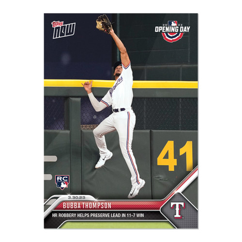2023 Topps Now 8 Bubba Thompson