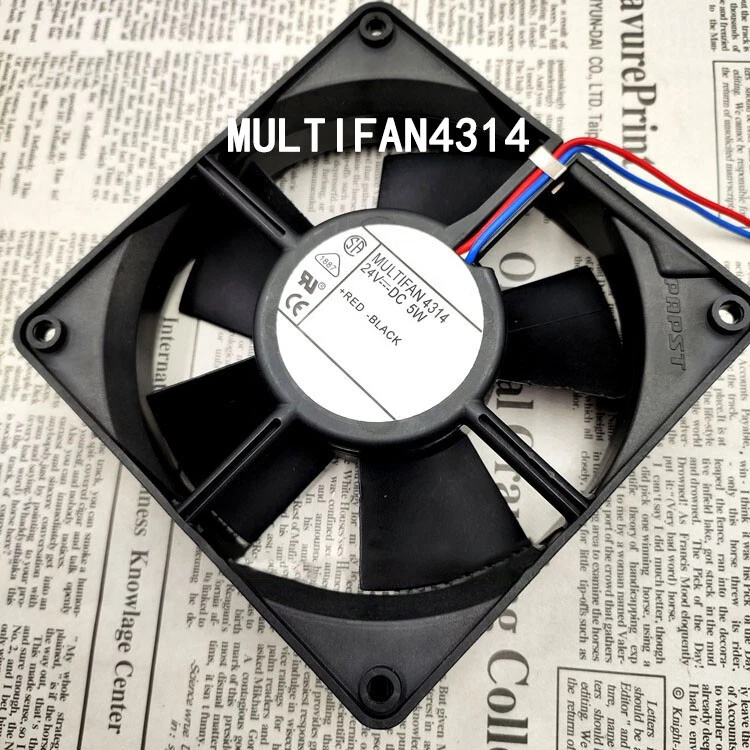 Used tested ebmpaps 120*120*32mm 24V 5W TYP 4314 12CM MULTIFAN Axial flow fan - Image 3 of 4