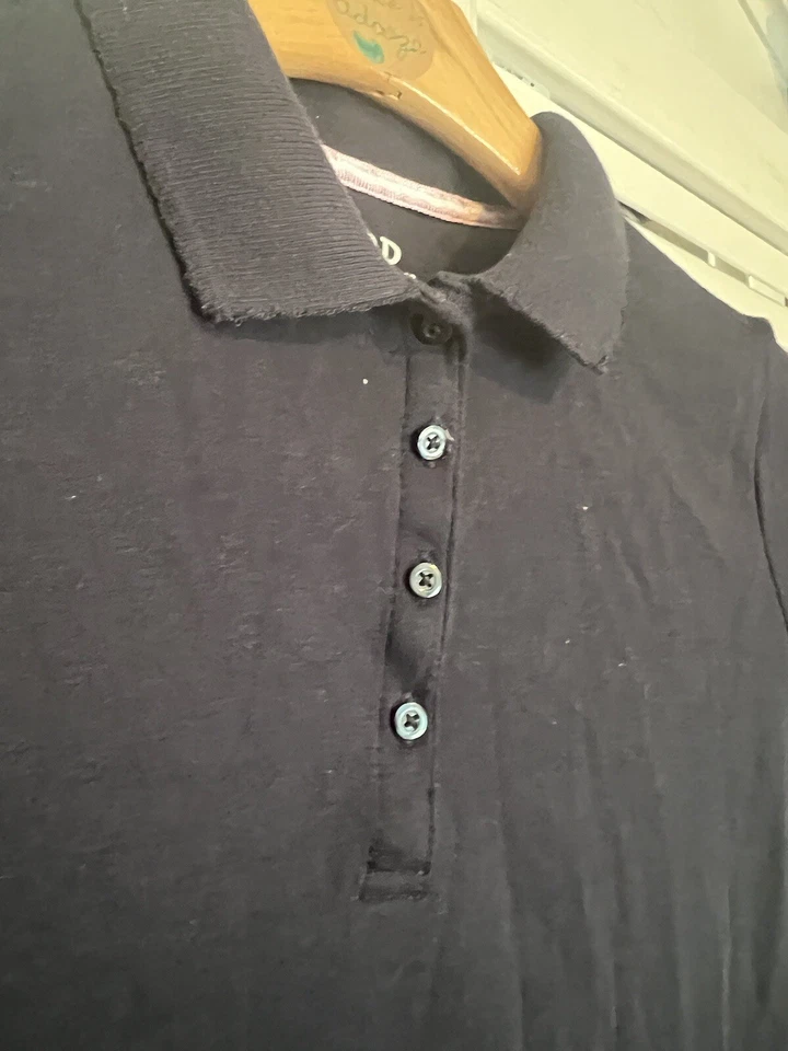 Camisa Top Blusa Polo Uniforme Escolar IZOD Niña Talla 14/16 Grande L Azul Marino Foto 4 de 4