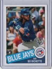 2020 Topps BO BICHETTE 1985 35th Anniversary RC Rookie Card #85-97 Blue Jays