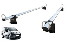 Van Roof Rack 2 Bars for PEUGEOT BIPPER - TITAN WorkReady - ladder bars rack