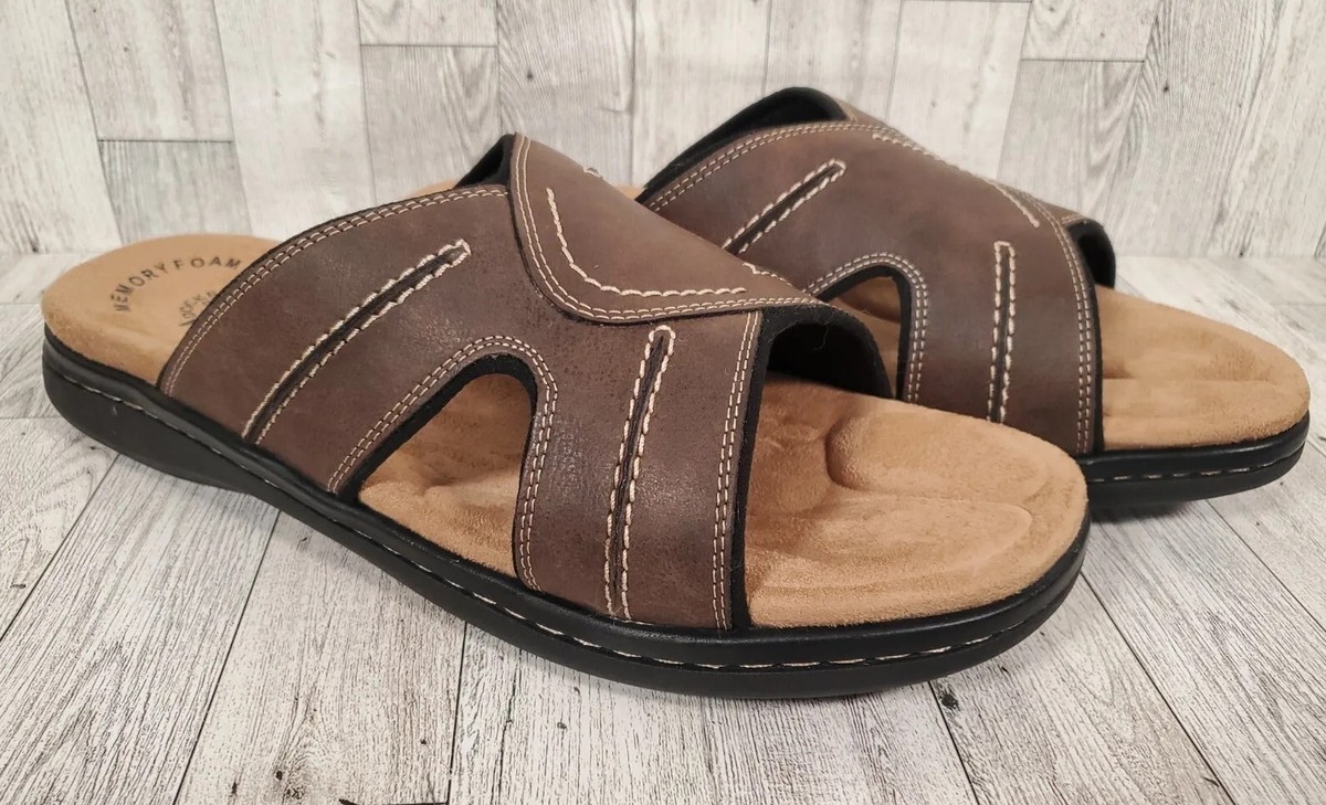 Dockers Sandals Mens Size 13M Brown Sunland Casual Slide 
