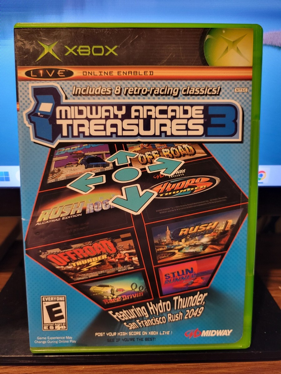 Midway Arcade Treasures 3【新品未開封・xbox北米版】 Midway Arcade Treasures 3【新品未開封・xbox北米版】
