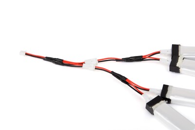 2-Pack Y Splitter Cable For E-Flite 1S Lipo Batteries | PH 1.25mm Connector | RC Drone & Quadcopter Accessory