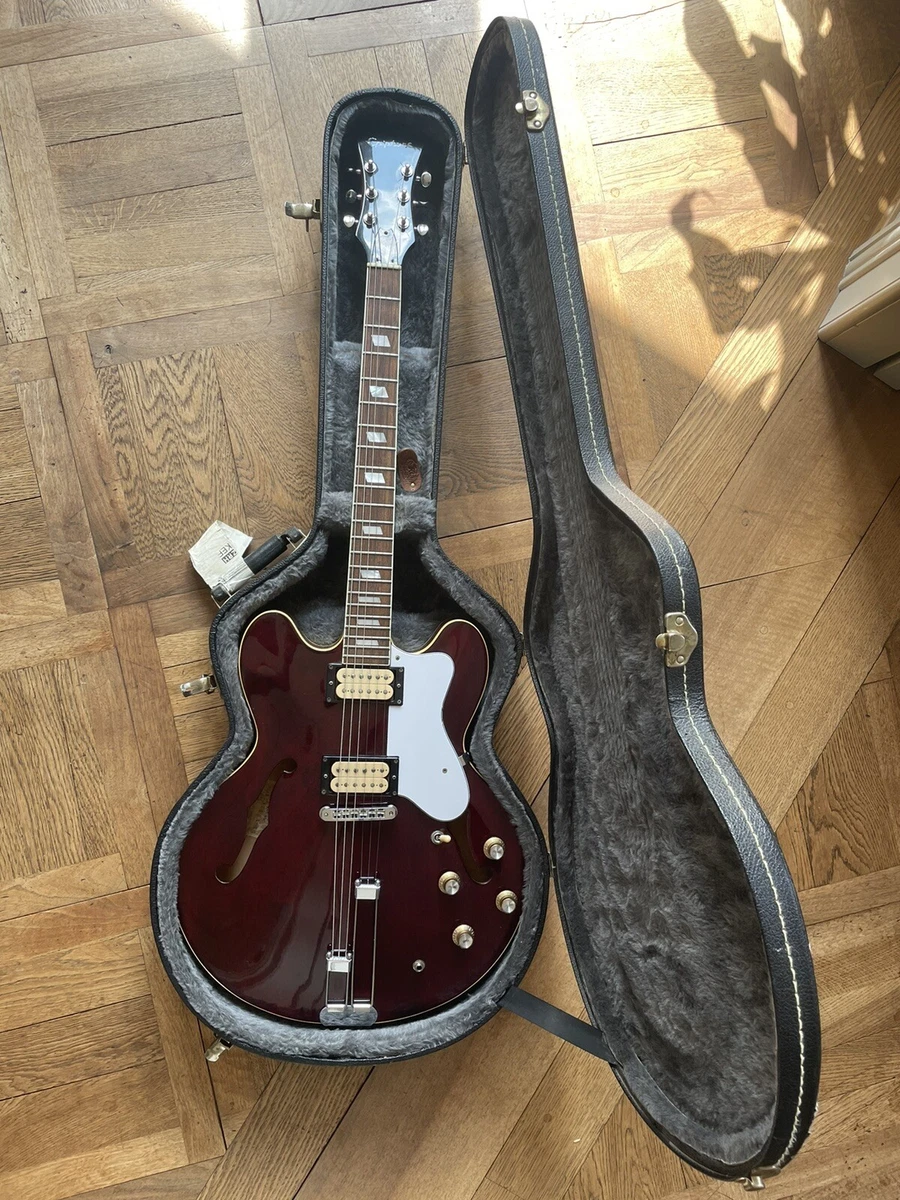 Noel Gallagher Epiphone Riviera Matsumoku Japan MIJ 1981 82 Wine Red