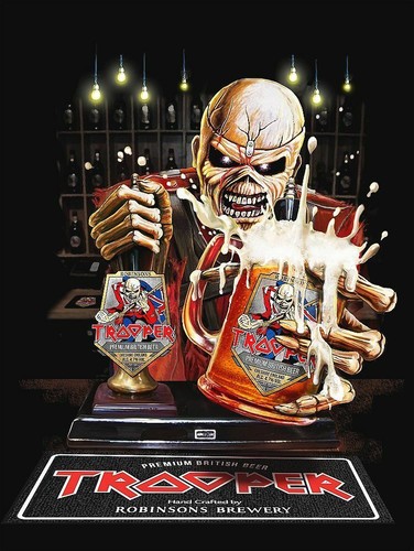 IRON MAIDEN Trooper STICKER Eddie´s 