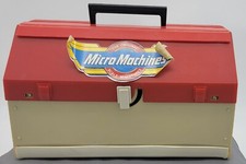 Vintage 1988 Galoob Toys Micro Machines Super City Toolbox Playset Incomplete