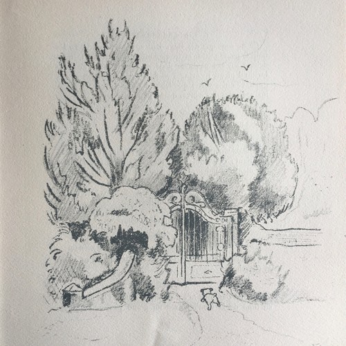 Colette — 12 Dialogues de bêtes — ill. Mourlot — n° avec suite — Pen-Mur — 1945. - Picture 10 of 12